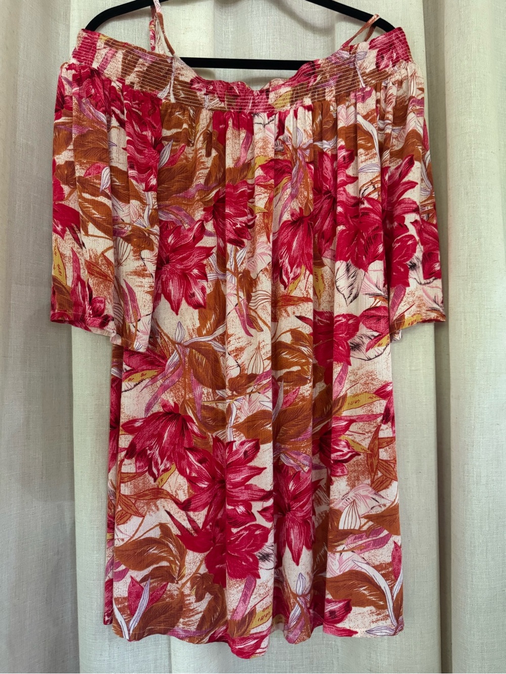 Lascana Off-Shoulder Floral Patterned Dress Women’s Size 8